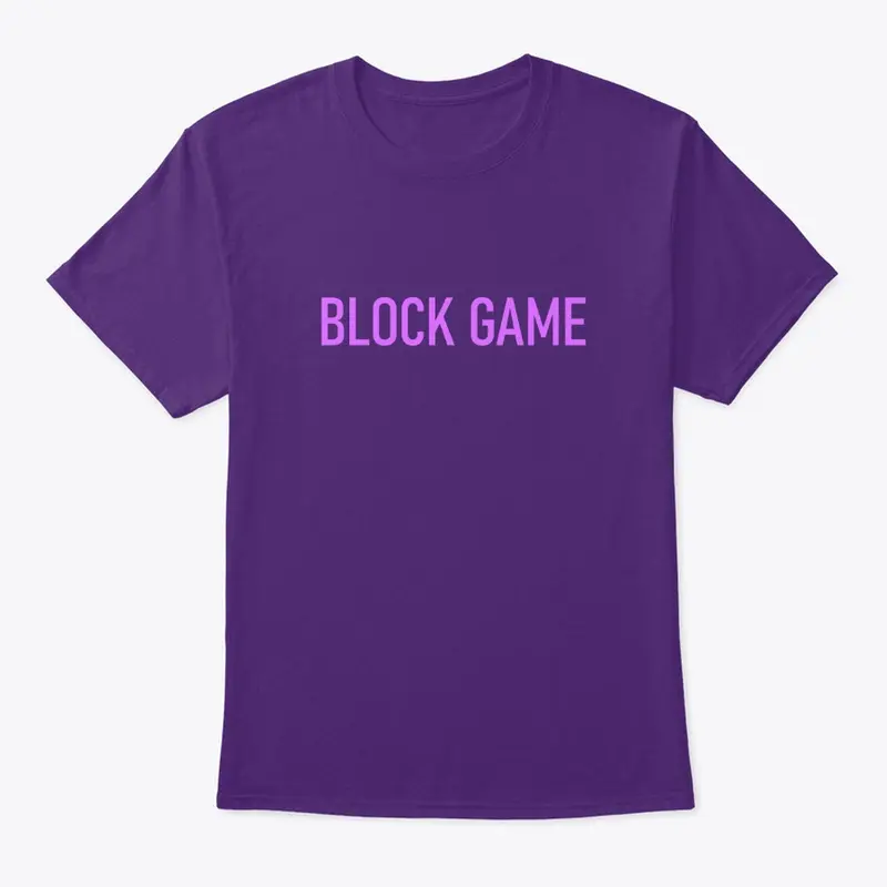 Block Game - Light Purple Text