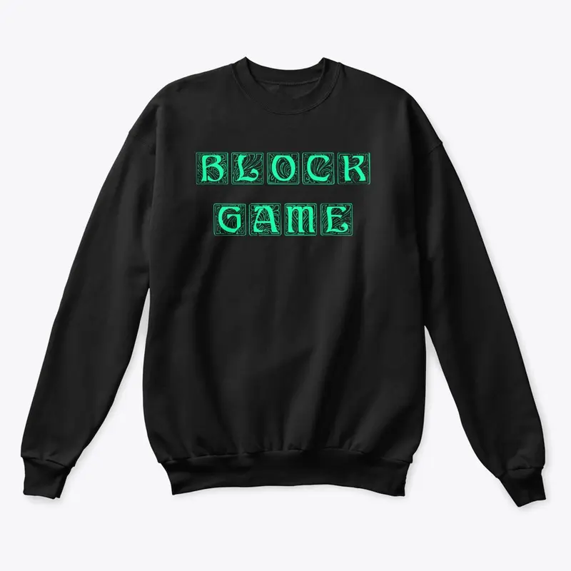 Block Game - Green Medieval Text