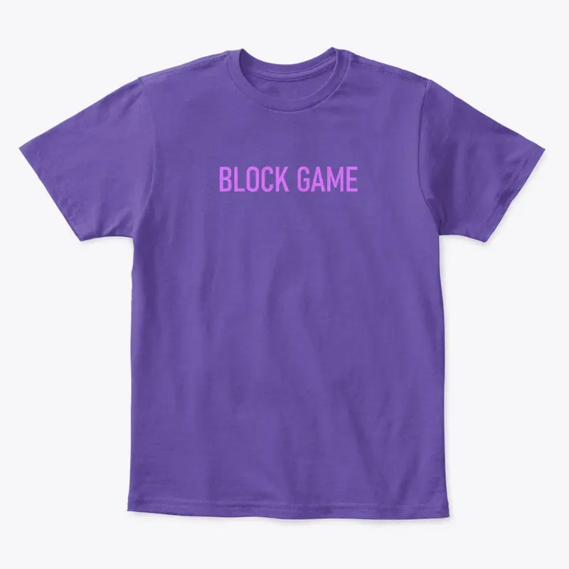 Block Game - Light Purple Text