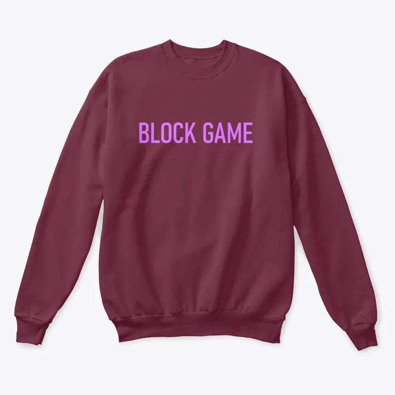 Block Game - Light Purple Text