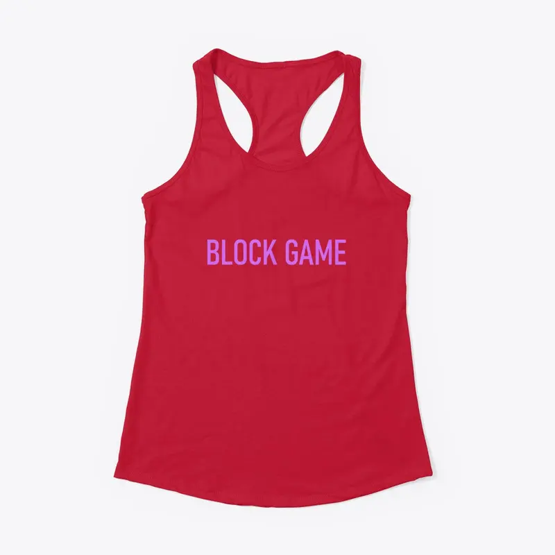 Block Game - Light Purple Text