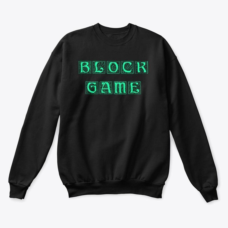 Block Game - Green Medieval Text