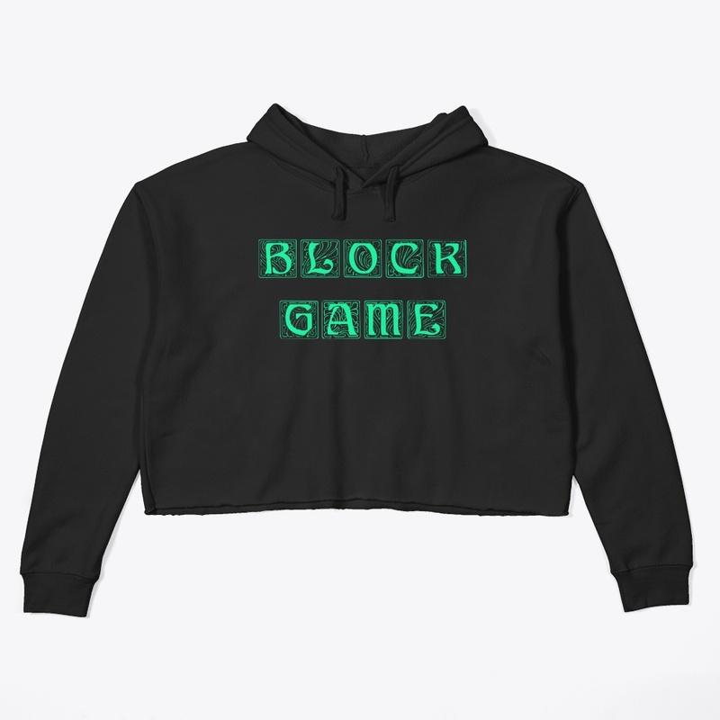 Block Game - Green Medieval Text