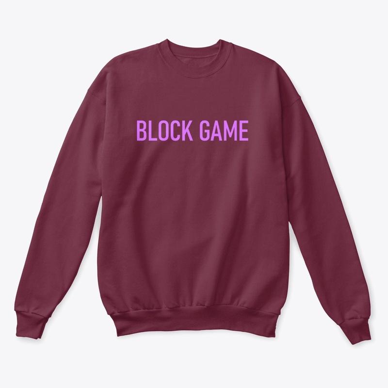 Block Game - Light Purple Text